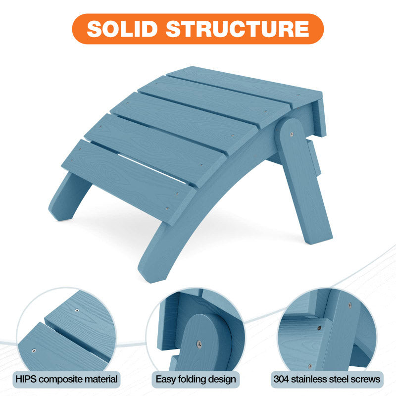 YEFU®︎ Adirondack Ottoman Patio Foot Rest