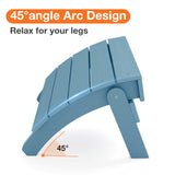 YEFU®︎ Adirondack Ottoman Patio Foot Rest