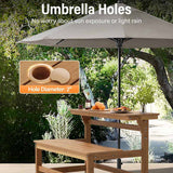 YEFU®︎ Convertible Bench Picnic Table