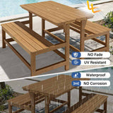 YEFU®︎ Convertible Bench Picnic Table
