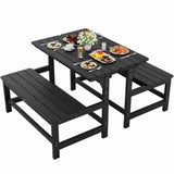 YEFU®︎ Convertible Bench Picnic Table