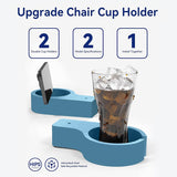 YEFU®︎ Foldable Adirondack Chair with Ottoman