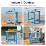 YEFU®︎ Small Table Side Tables Outdoor Coffee Table