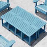 YEFU®︎ Side Tables 16'' double layer Outdoor Table for Patio
