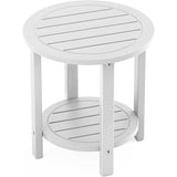 YEFU® Outdoor 2-Tier Patio Table
