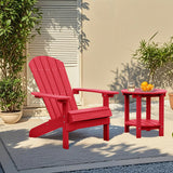 YEFU®︎ Adirondack Chair Patio Chairs Red