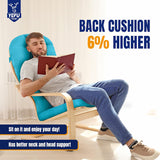 YEFU®︎ High Back Rocking Chair Cushion Pad