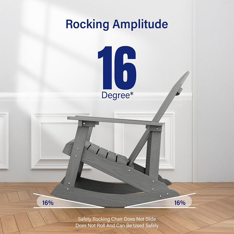 safety rocking chair does not slide does not roll and can be used safely
