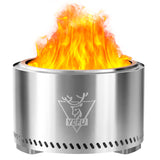 YEFU®︎ Smokeless Firepit 304 Stainless Steel Material