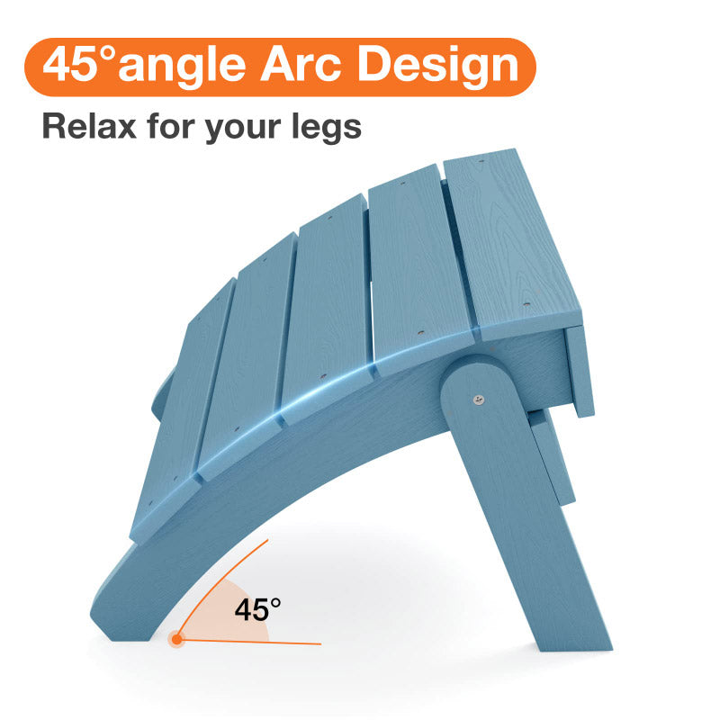 YEFU®︎ Adirondack Ottoman Patio Foot Rest