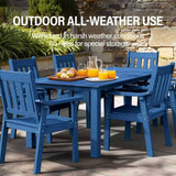 YEFU patio dining set for 6 is weather resistance, will not fade, scratch resistant, stain resistant, and has low maintenance costs for long-time use