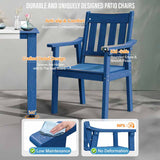 Comfortable and Luxury Designed Chairs with Real Wood Grain Texture: YEFU dining chairs is luxury designed with urved armrest and backrest, provide your arm and back real relax and comfort. 