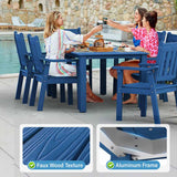 Low Maintenance All Weather Outdoor Patio Dining Sets - YEFU patio dining set for 6