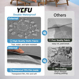 YEFU®︎ Chaise Lounge Cushions Outdoor