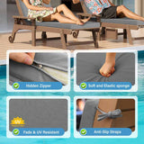 YEFU®︎ Chaise Lounge Cushions Outdoor