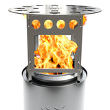 YEFU®︎ Fire Pit Heat Deflector for Solo Mesa Stove