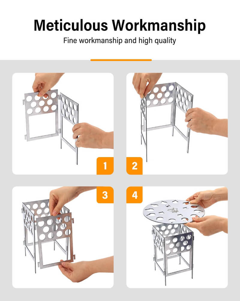 YEFU®︎ Fire Pit Heat Deflector for Solo Mesa Stove
