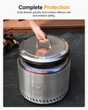YEFU Fire Pit Lid for Solo Stove Bonfire 19.5 Inch