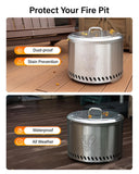 YEFU Fire Pit Lid for Solo Stove Bonfire 19.5 Inch