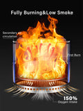 YEFU®︎ Folding Portable Smokeless Fire Pit