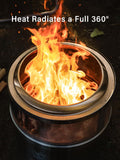 YEFU®︎ Folding Portable Smokeless Fire Pit