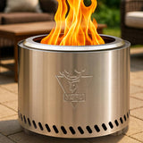 YEFU®︎ Smokeless Firepit 304 Stainless Steel Material