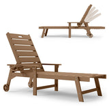 YEFU® Lounge Chair Outdoor with Wheels (Small Size)