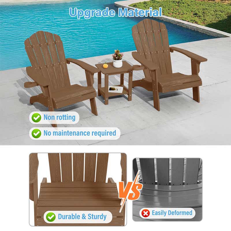 YEFU®︎ Oversized Patio Adirondack Chair