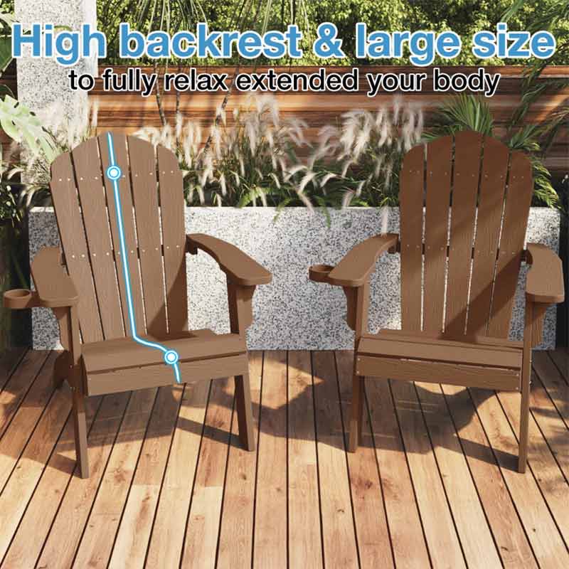 YEFU®︎ Oversized Patio Adirondack Chair