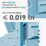 Reinforced stainless steel hardware and sturdy structure of YEFU Outdoor Chair