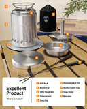 YEFU®︎ Smokeless Tabletop Fire Pit