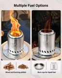 YEFU®︎ Smokeless Tabletop Fire Pit