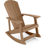 YEFU®︎ Weather Resistant Adirondack Rocker Chair