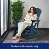 YEFU®︎ Weather Resistant Adirondack Rocker Chair