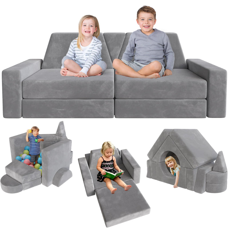 YEFU® 15pcs Modular Kids Play Couch