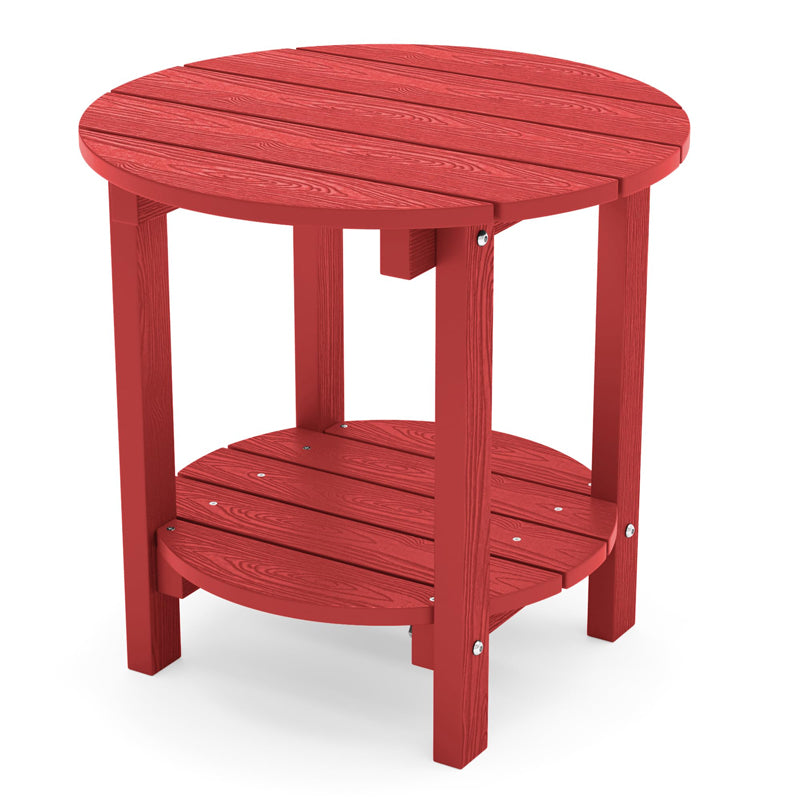YEFU®︎ Adirondack 18" Double Outdoor Side Table