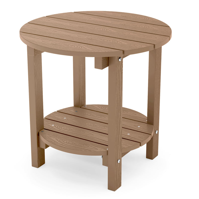 YEFU®︎ Adirondack 18" Double Outdoor Side Table
