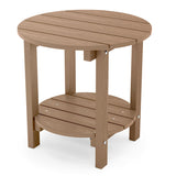 YEFU®︎ Adirondack 18" Double Outdoor Side Table