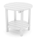 YEFU®︎ Adirondack 18" Double Outdoor Side Table