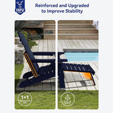 YEFU®︎ Folding Patio Chair with Cup Holders