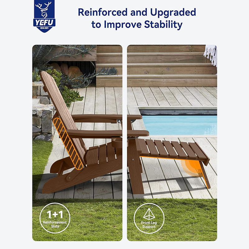 YEFU®︎ Lawn Chair with Adjustable Comfort