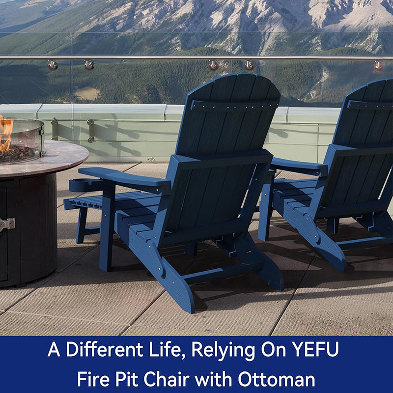 YEFU®︎ Outdoor Chair with Footrest