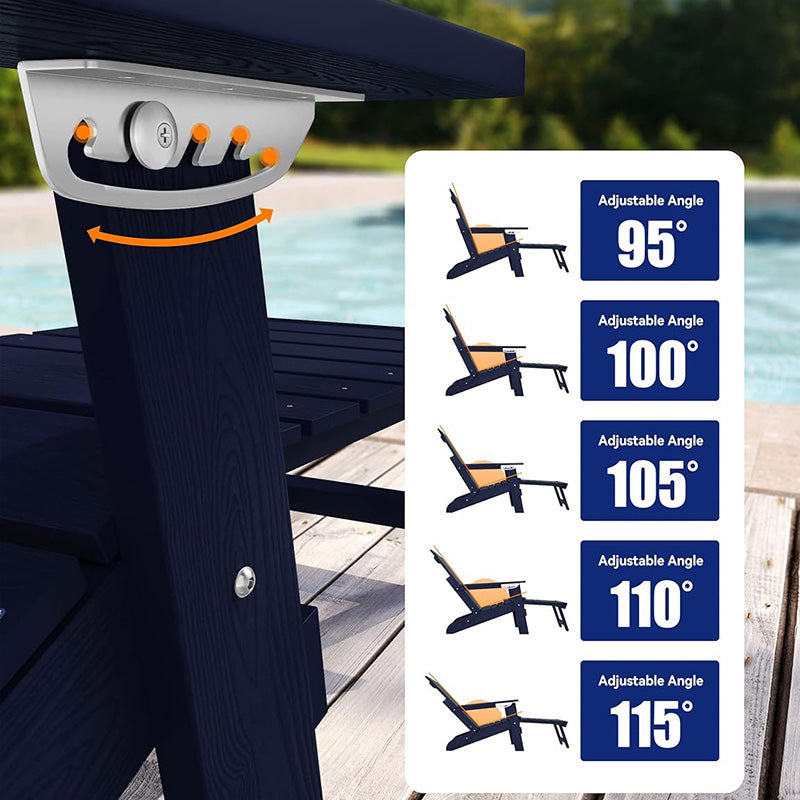 YEFU®︎ Folding Patio Chair with Cup Holders