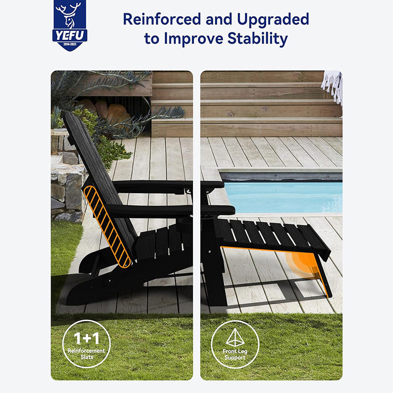 YEFU®︎ Adjustable Adirondack Chair