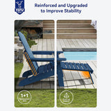 YEFU®︎ Outdoor Chair with Footrest