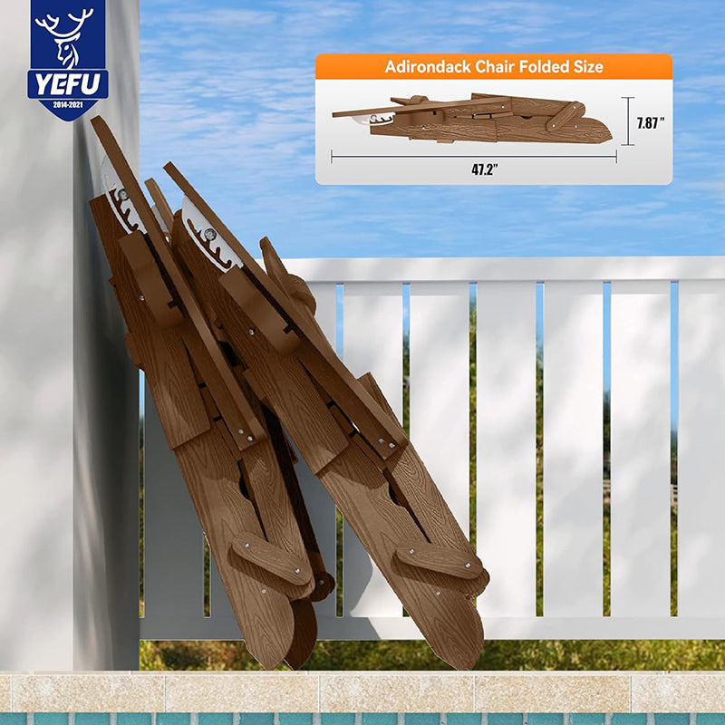YEFU®︎ Lawn Chair with Adjustable Comfort