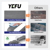 YEFU®︎ Outdoor Storage Bench – Weatherproof & Durable