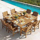 YEFU® Modern Square Patio Table and Chairs Set