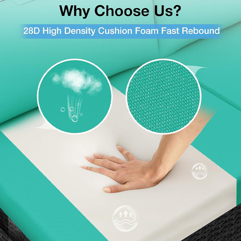 YEFU®︎ Double Waterproof Chair Cushions