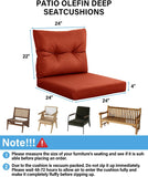 YEFU®︎ Fade-Resistant Outdoor Sofa Cushion Set